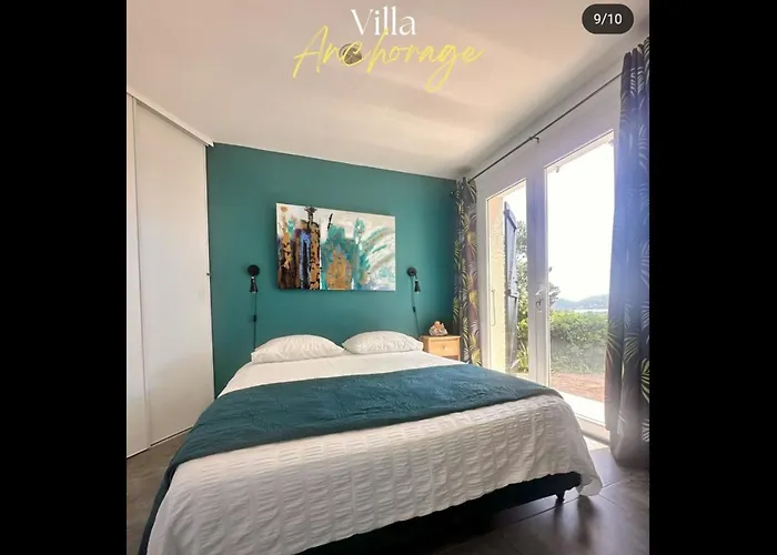 Вилла Anchorage Vue Panoramique Roof Piscine A Debordement Порто-Веккьо